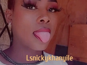 Lsnickykhanyile