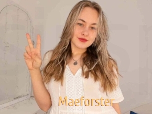 Maeforster