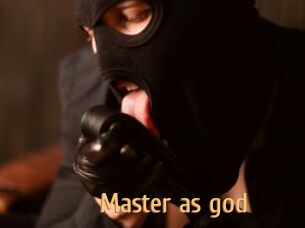 Master_as_god